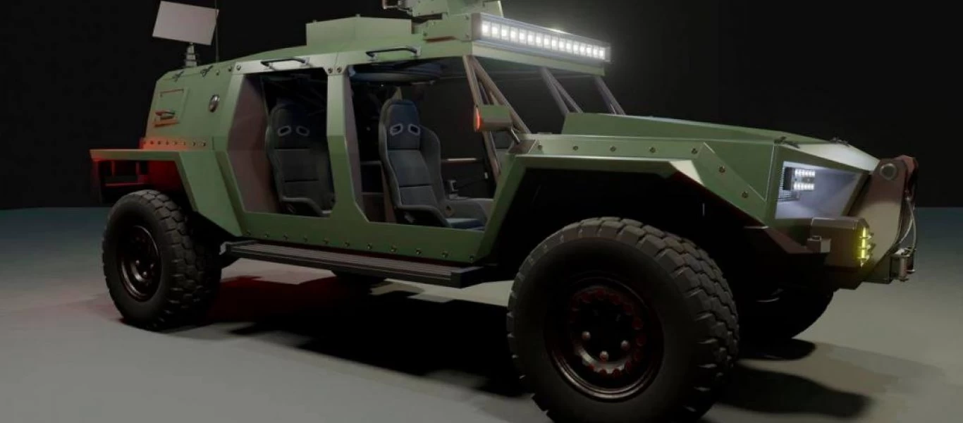 Νέο ελαφρύ όχημα πολλαπλού ρόλου για τις αερομεταφερόμενες δυνάμεις της Ουκρανίας (φωτο)